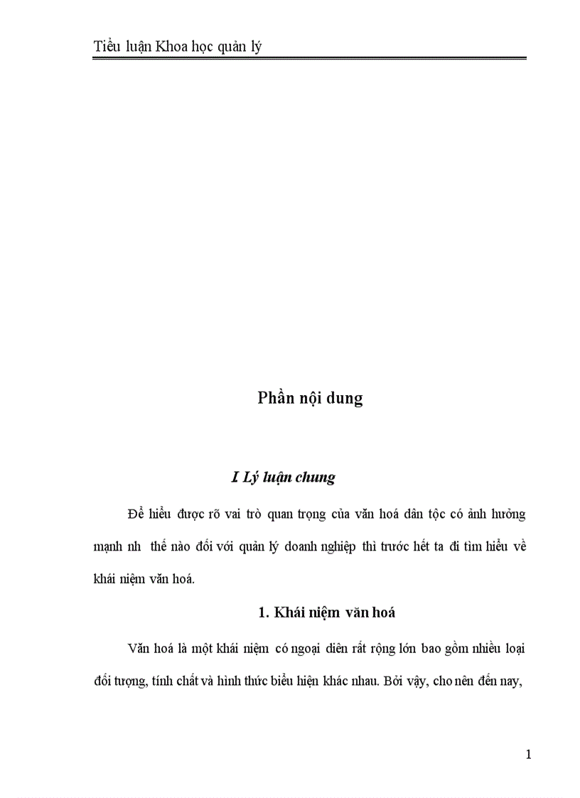 image for page Sự ảnh hưởng của nền văn hoá chung của một dân tộc đến quản lý doanh nghiệp có liên hệ thực tiễn ở Việt Nam