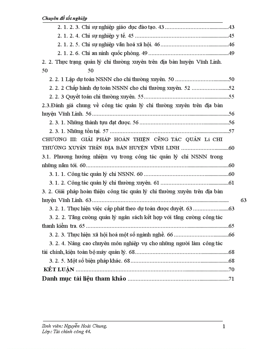 image for page Giải pháp hoàn thiện công tác quản lý chi thường xuyên trên địa bàn huyện Vĩnh Linh