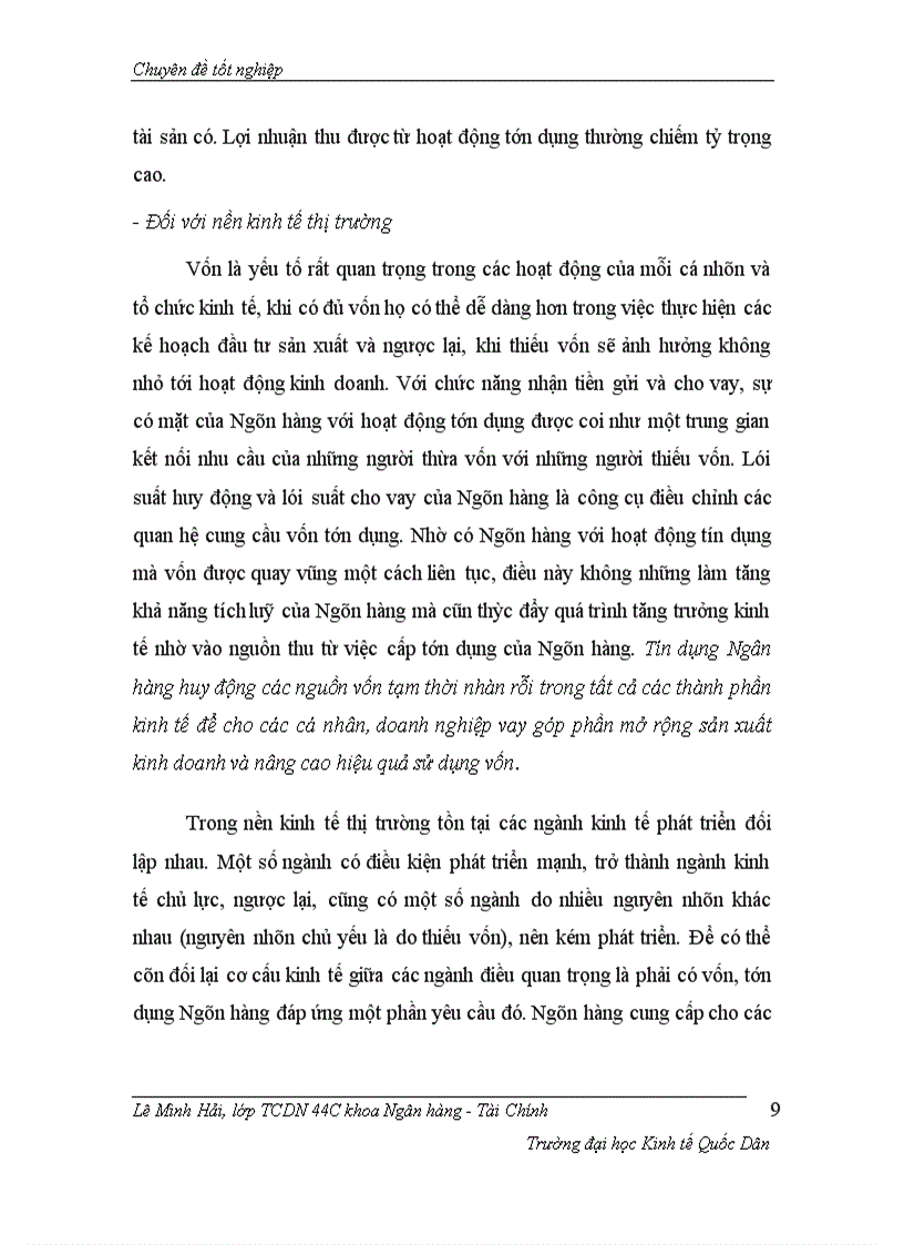 image for page Một số giải pháp nhằm nâng cao chất lượng tín dụng tại Ngân hàng TMCP nhà Hà Nội