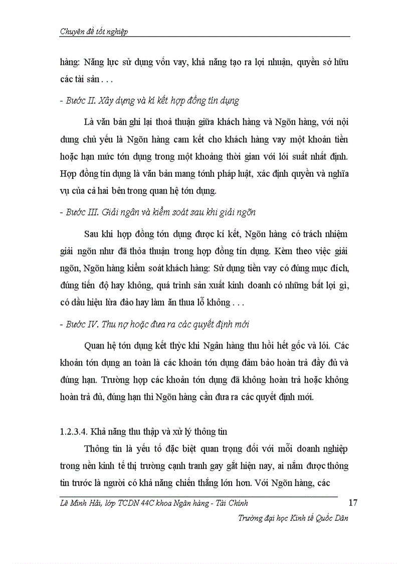 image for page Một số giải pháp nhằm nâng cao chất lượng tín dụng tại Ngân hàng TMCP nhà Hà Nội