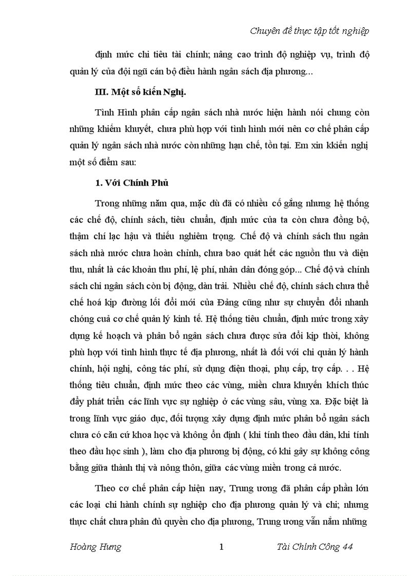 image for page Hoàn thiện phân cấp quản lý ngân sách nhà nước tại tỉnh Bắc Ninh 1