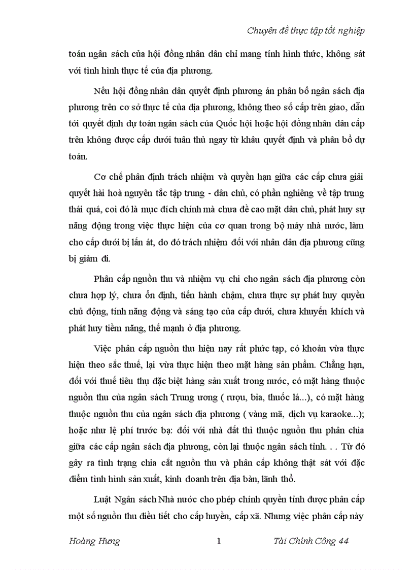 image for page Hoàn thiện phân cấp quản lý ngân sách nhà nước tại tỉnh Bắc Ninh 1