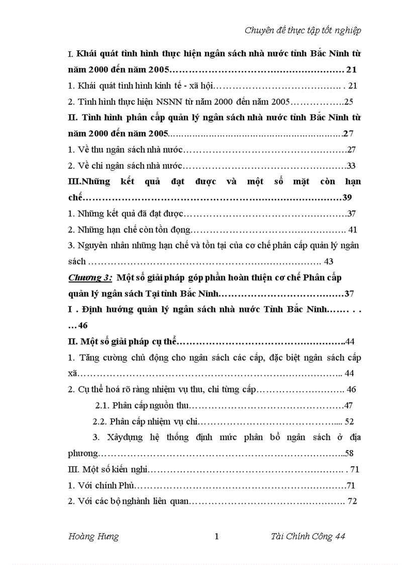 image for page Hoàn thiện phân cấp quản lý ngân sách nhà nước tại tỉnh Bắc Ninh 1