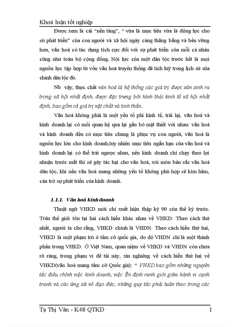 image for page Thực trạng và giải pháp về xây dựng và phát huy yếu tố văn hoá trong các Doanh nghiệp ở Việt Nam thời hội nhập