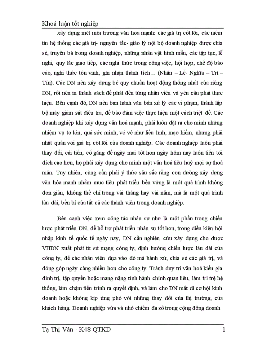 image for page Thực trạng và giải pháp về xây dựng và phát huy yếu tố văn hoá trong các Doanh nghiệp ở Việt Nam thời hội nhập
