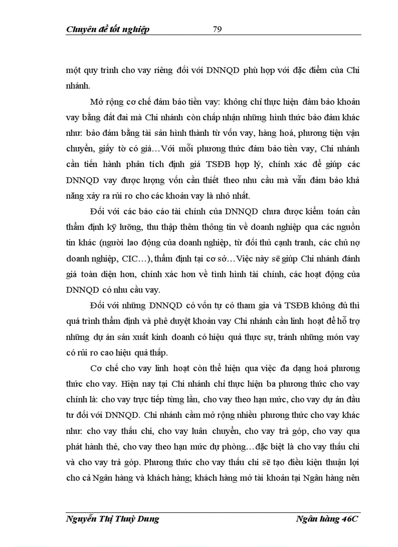 image for page Mở rộng cho vay DNNQD tại NHNo PTNT Chi nhánh Đông Hà Nội