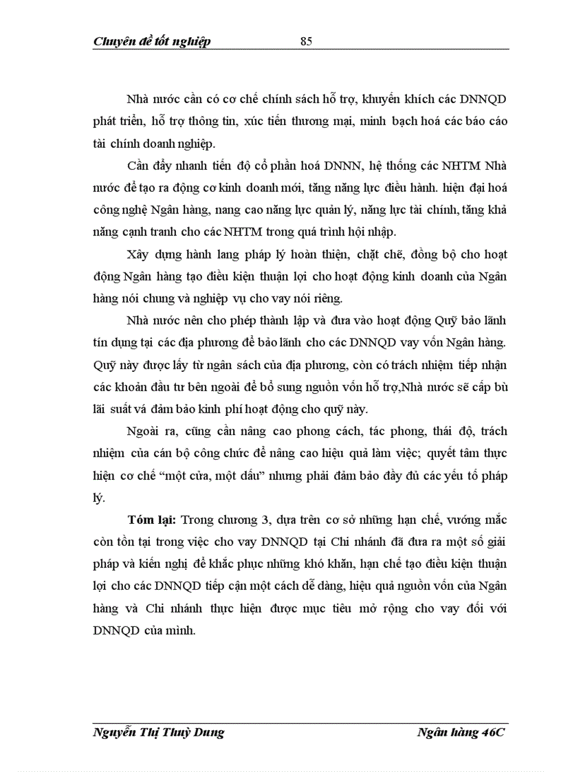 image for page Mở rộng cho vay DNNQD tại NHNo PTNT Chi nhánh Đông Hà Nội