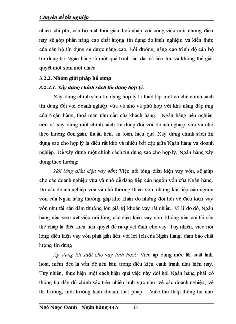 image for page Giải pháp nâng cao chất lượng tín dụng đối với doanh nghiệp vừa và nhỏ tại Chi nhánh Ngân hàng Đầu tư và Phát triển Tuyên Quang