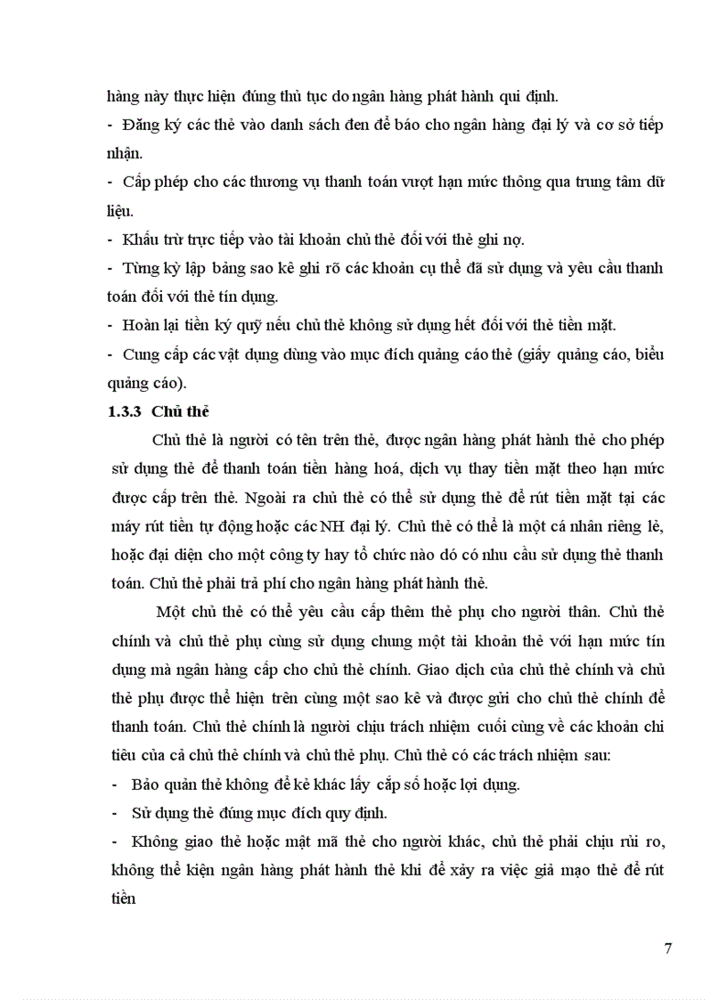 image for page Một số giải pháp phát triển hoạt động kinh doanh thẻ tín dụng của Ngân hàng Ngoại thương Việt Nam 1