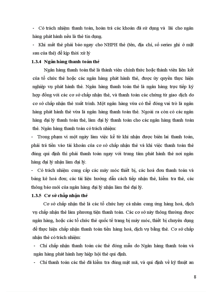 image for page Một số giải pháp phát triển hoạt động kinh doanh thẻ tín dụng của Ngân hàng Ngoại thương Việt Nam 1