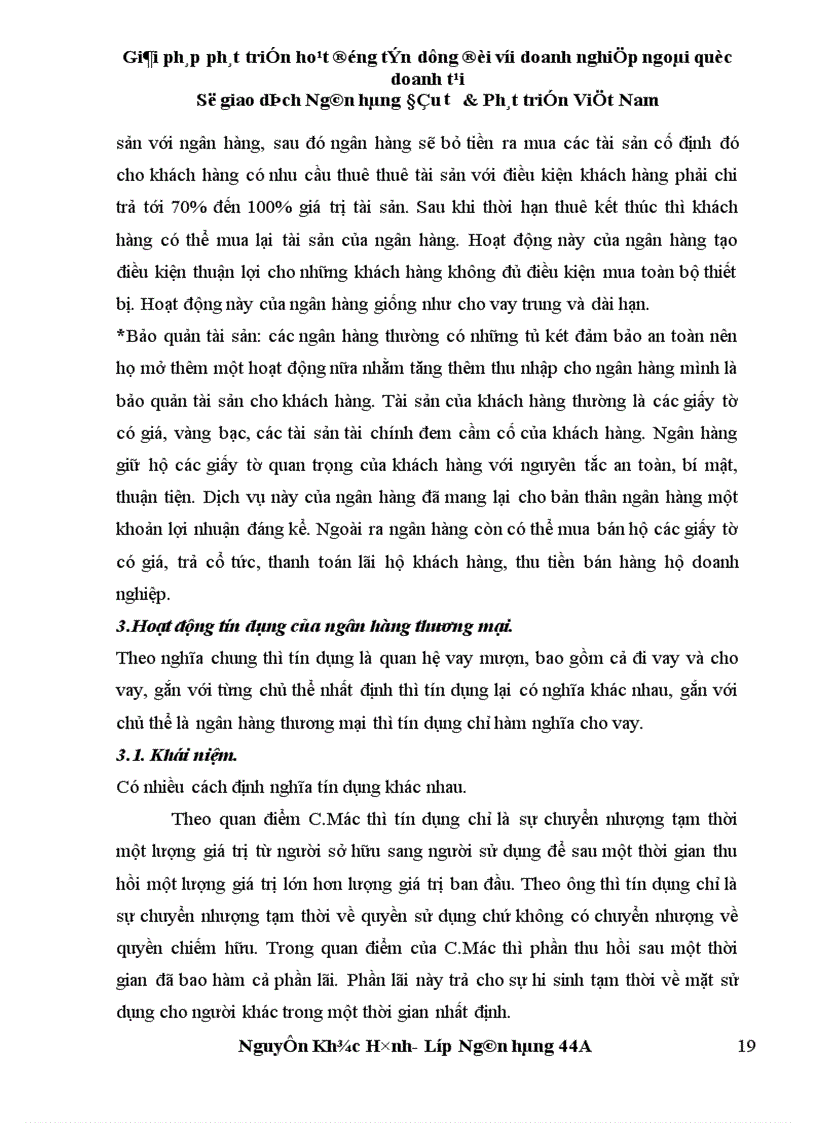 image for page giải pháp phát triển hoạt động tín dụng đối với doanh nghiệp ngoài quốc doanh tại Sở giao dịch Ngân hàng Đầu tư và Phát triển Việt Nam