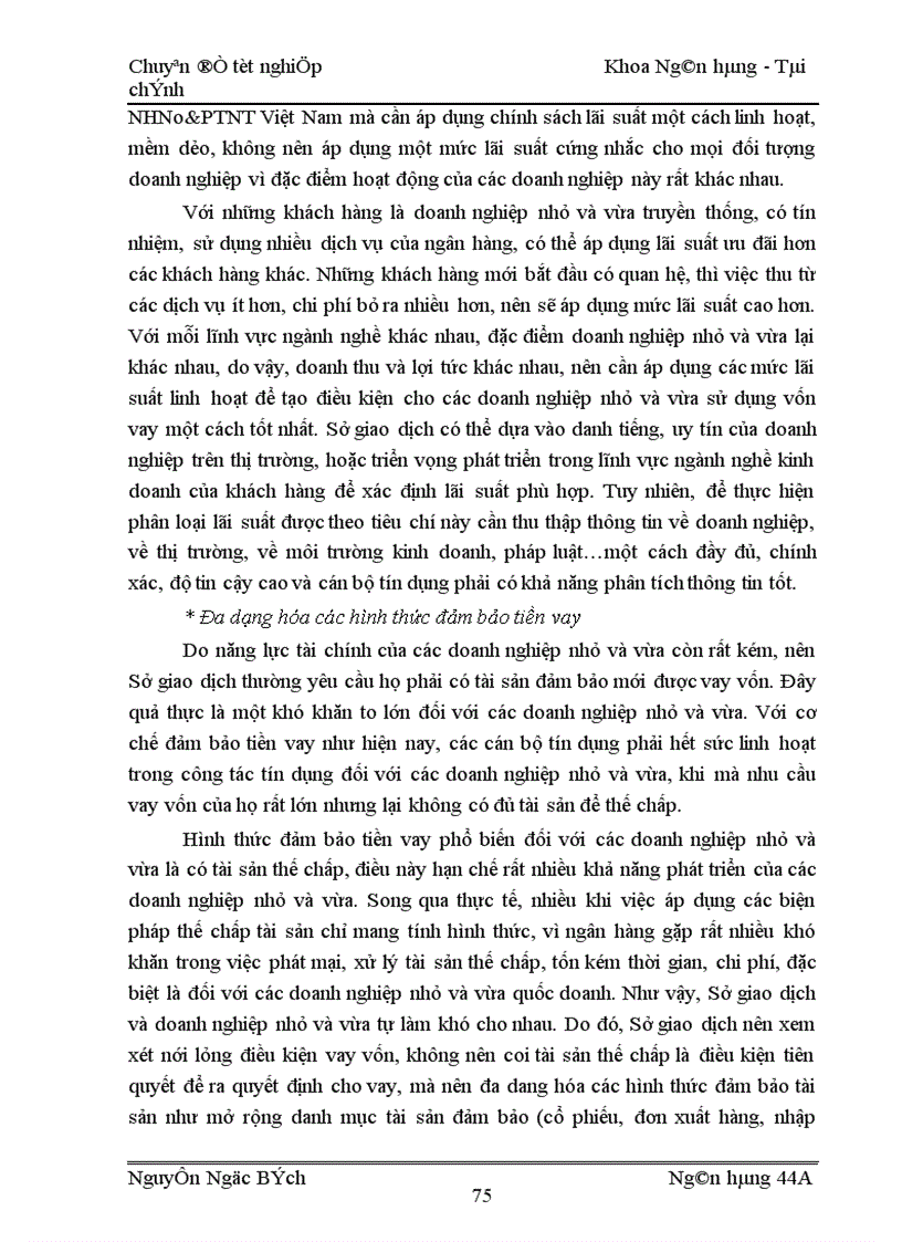 image for page Giải pháp nâng cao chất lượng tín dụng đối với doanh nghiệp nhỏ và vừa tại Sở giao dịch Ngân hàng Nông nghiệp và phát triển nông thôn Việt Nam 1