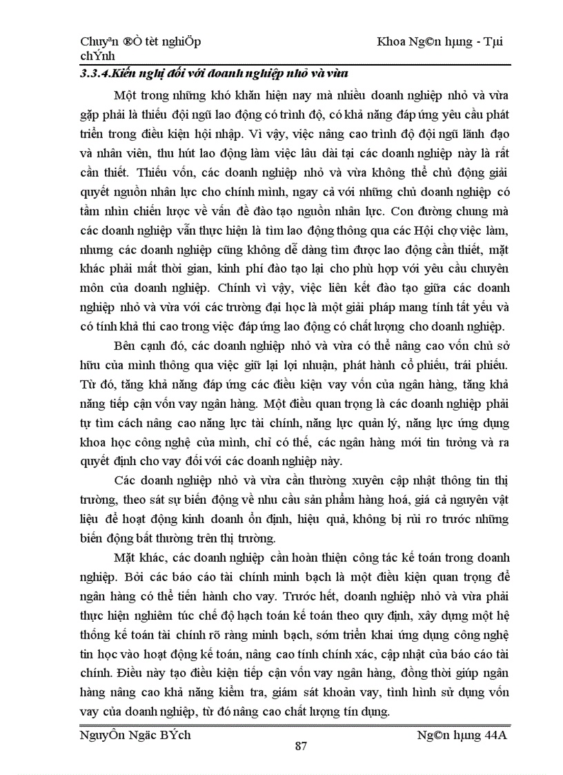 image for page Giải pháp nâng cao chất lượng tín dụng đối với doanh nghiệp nhỏ và vừa tại Sở giao dịch Ngân hàng Nông nghiệp và phát triển nông thôn Việt Nam 1