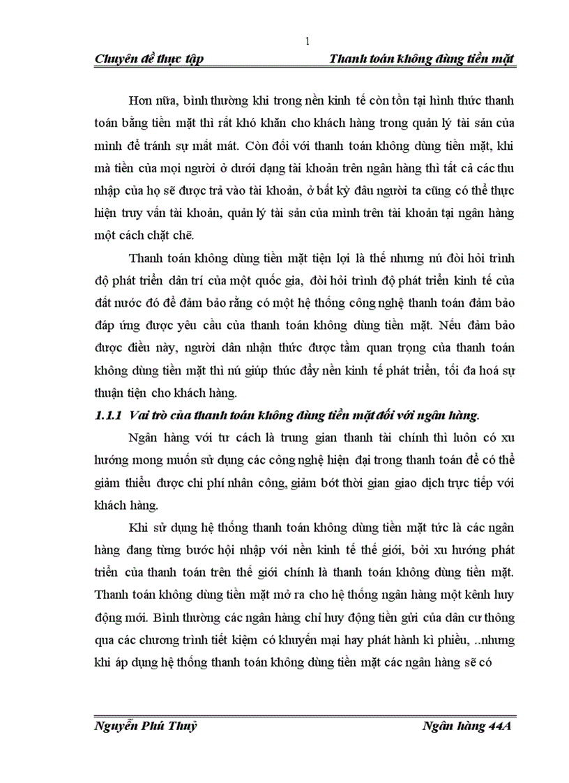 image for page Giải pháp tăng cường hoạt động thanh toán không dùng tiền mặt tại Chi nhánh Ngân hàng Đầu tư và Phát triển Nam Hà nội 1