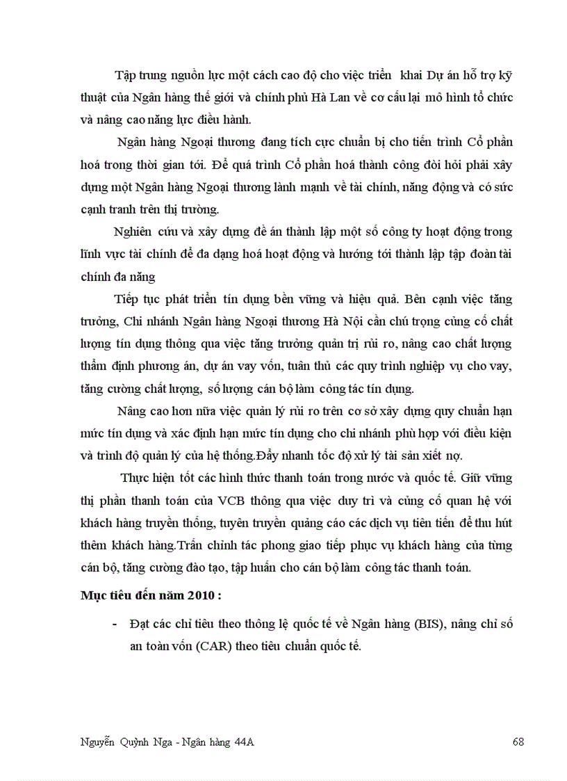 image for page Nâng cao chất lượng Tín Dụng đối với Doanh nghiệp vừa và nhỏ tại Chi nhánh Ngân hàng Ngoại thương Hà Nội 1