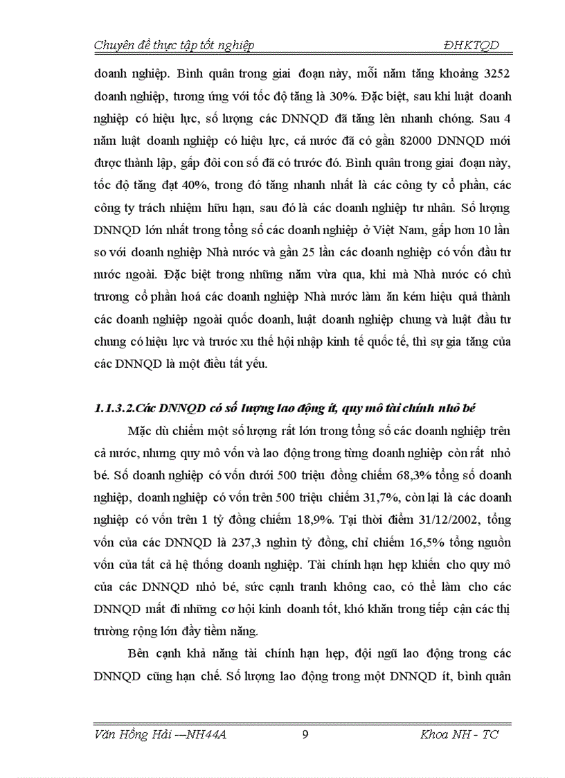 image for page Mở rộng hoạt động tín dụng đối với các doanh nghiệp ngoài quốc doanh tại Chi nhánh Ngân hàng Đầu tư và Phát triển Đông Đô 1