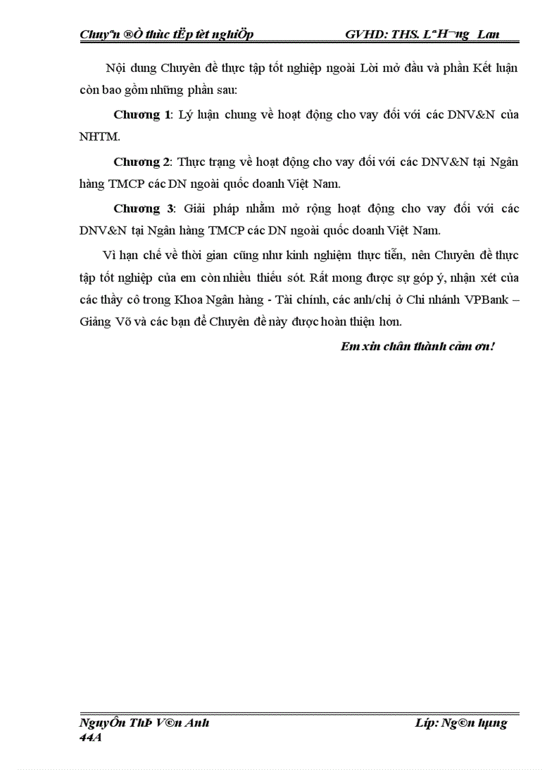 image for page Mở rộng hoạt động cho vay đối với các DNV N tại VPBank