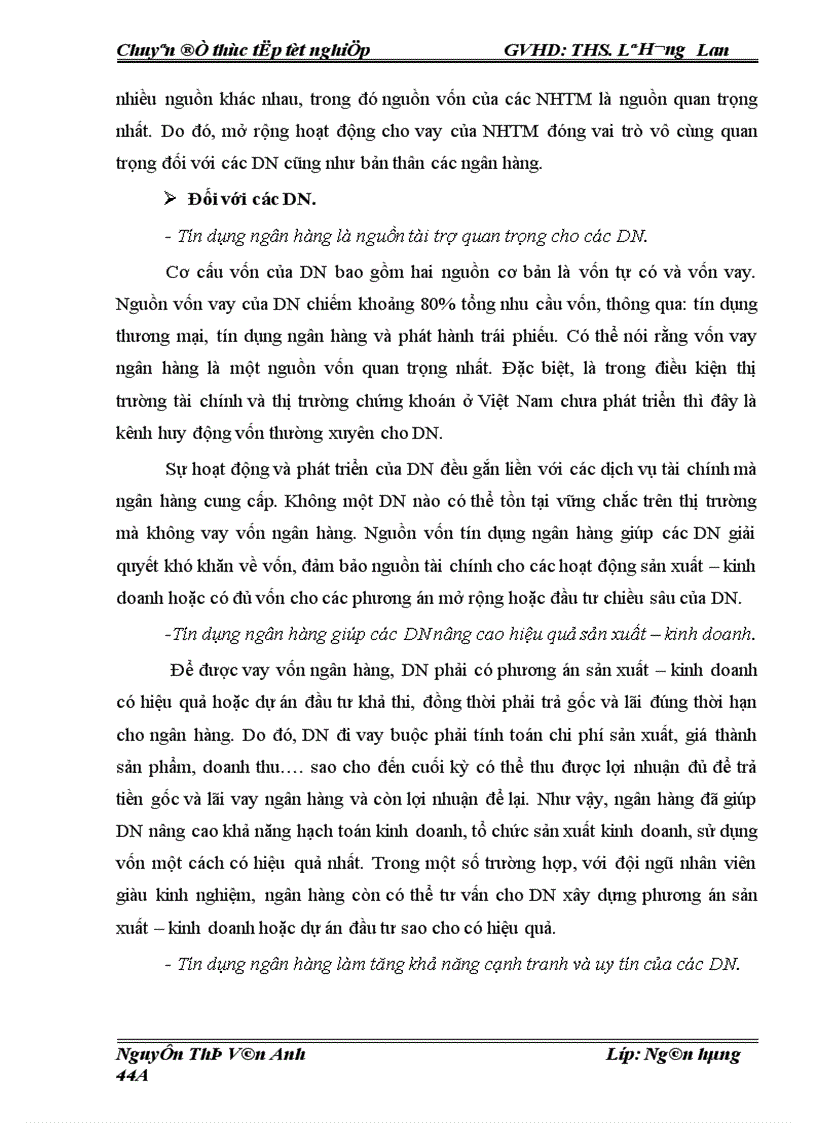 image for page Mở rộng hoạt động cho vay đối với các DNV N tại VPBank