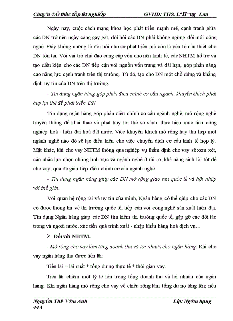 image for page Mở rộng hoạt động cho vay đối với các DNV N tại VPBank