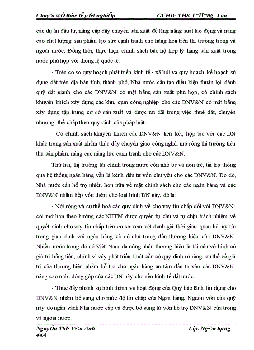 image for page Mở rộng hoạt động cho vay đối với các DNV N tại VPBank