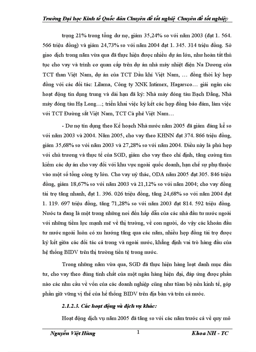 image for page Giải pháp nâng cao chất lượng tín dụng đối với doanh nghiệp ngoài quốc doanh tại Sở giao dịch Ngân hàng Đầu tư và phát triển Việt Nam 1