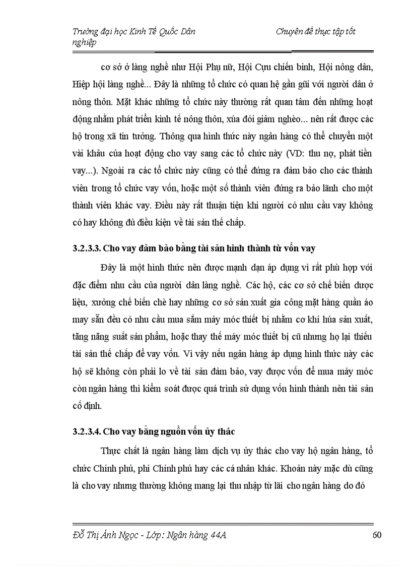 image for page Mở rộng cho vay đối với làng nghề Ninh Hiệp tại chi nhánh Ngân hàng Công Thương Yên Viên 1