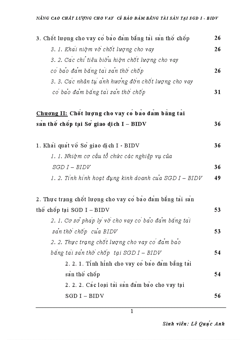 image for page nâng cao chất lượng cho vay có bảo đảm bằng tài sản tại sgd i bidv 1