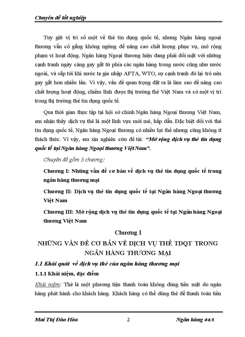 image for page Mở rộng dịch vụ thẻ tín dụng quốc tế tại Ngân hàng Ngoại thương Việt Nam