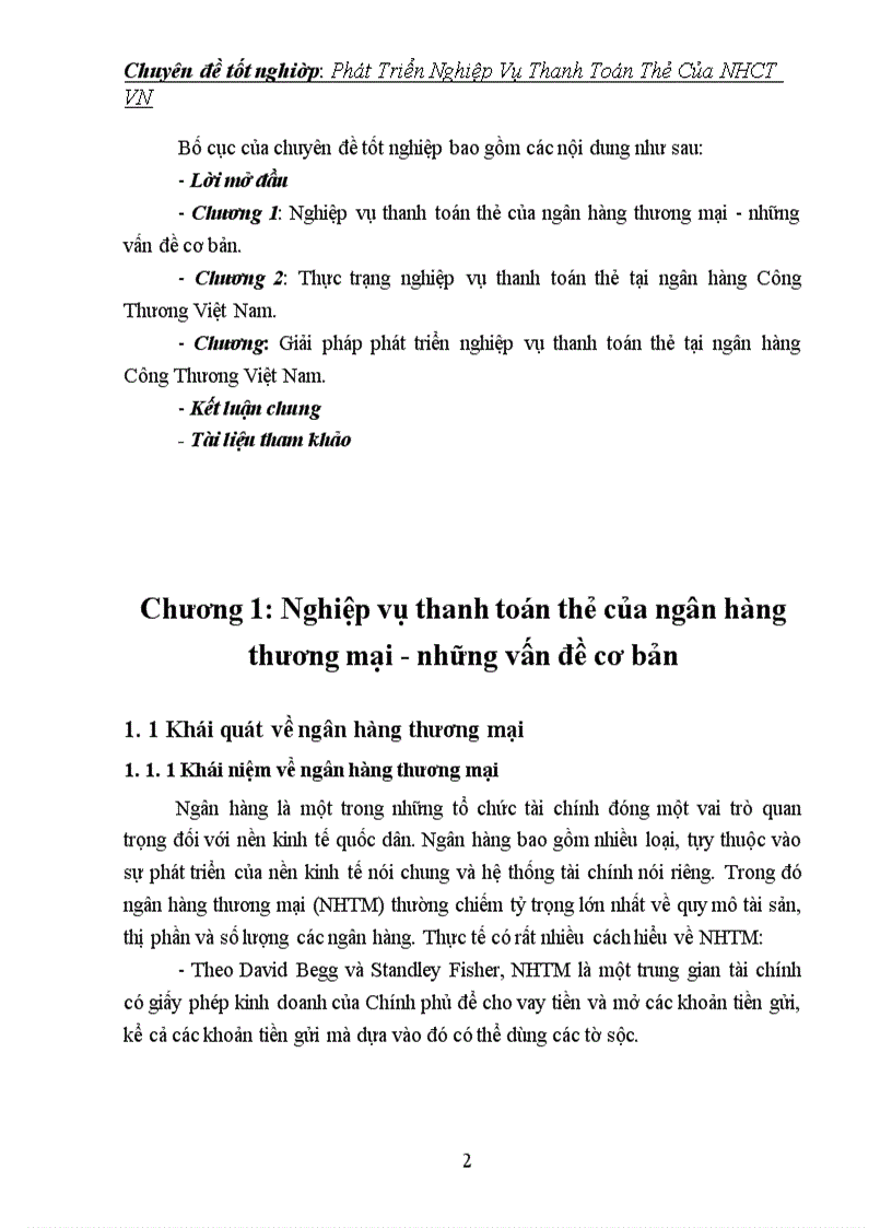 image for page Phát triển nghiệp vụ thanh toán thẻ của NHCT VN 1