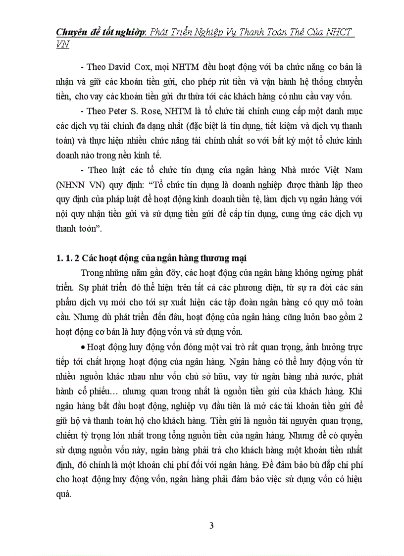 image for page Phát triển nghiệp vụ thanh toán thẻ của NHCT VN 1