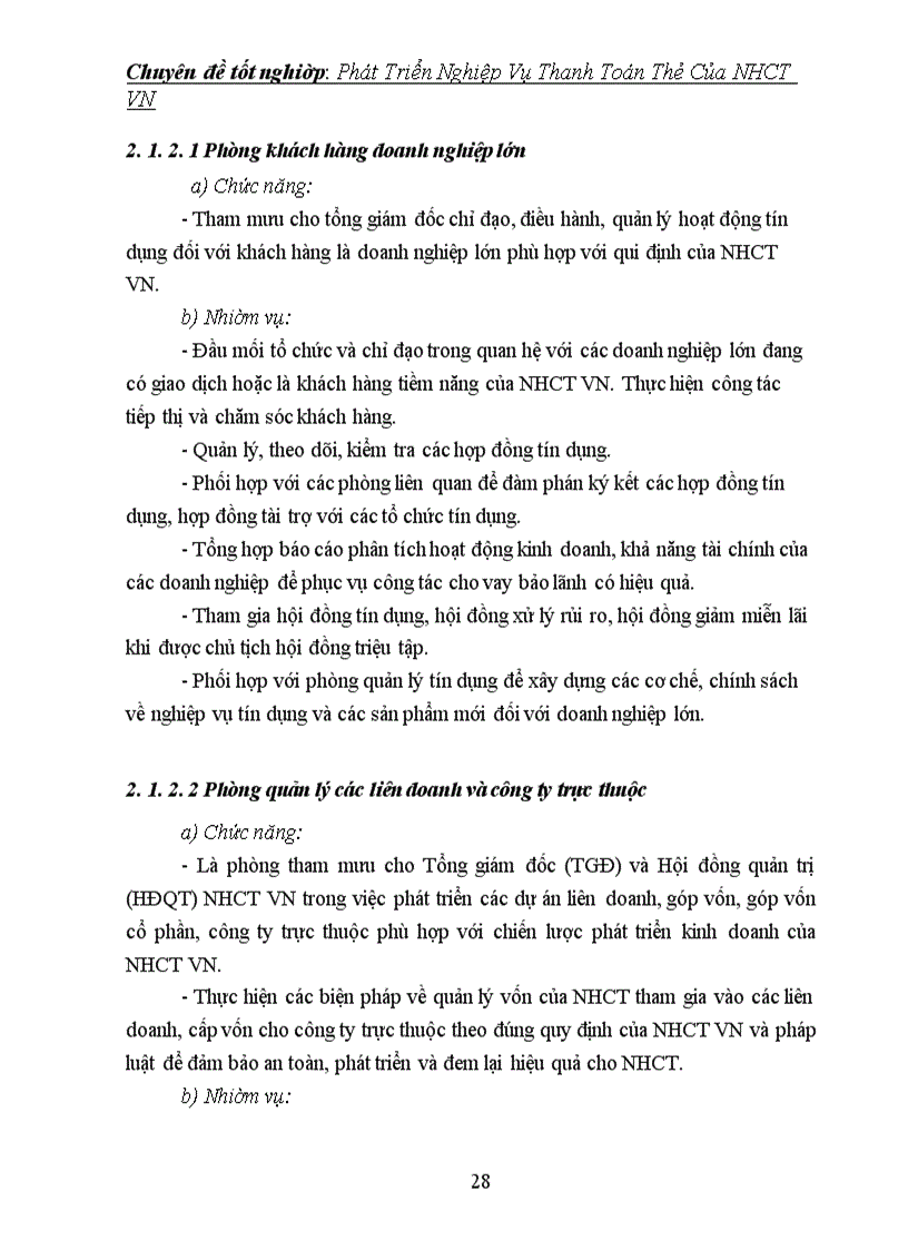 image for page Phát triển nghiệp vụ thanh toán thẻ của NHCT VN 1