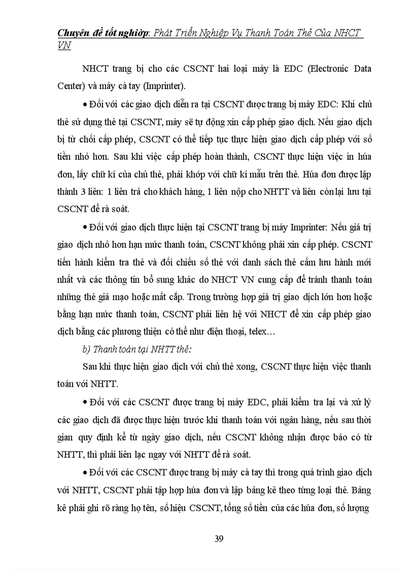 image for page Phát triển nghiệp vụ thanh toán thẻ của NHCT VN 1