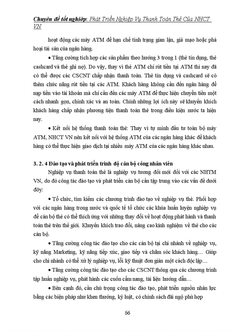 image for page Phát triển nghiệp vụ thanh toán thẻ của NHCT VN 1