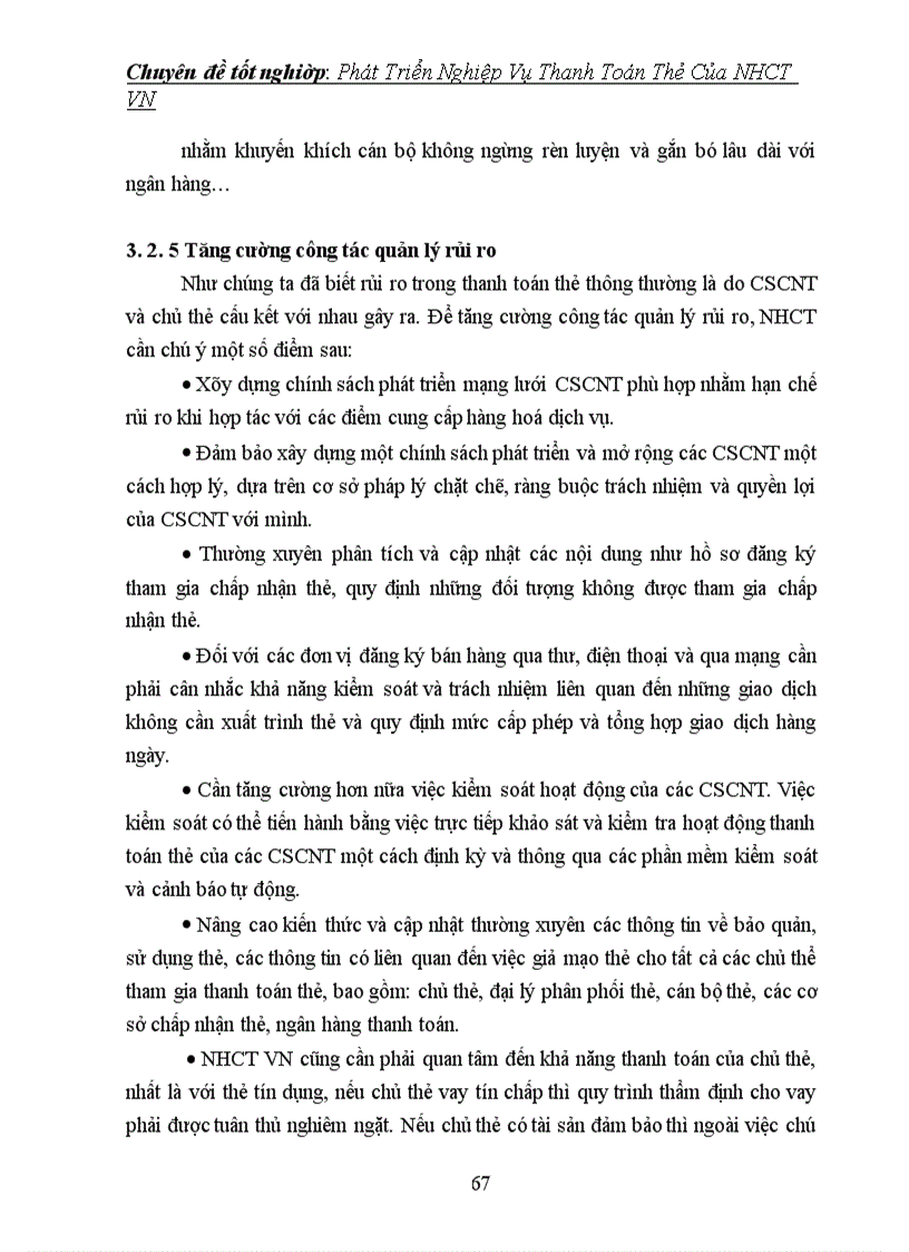 image for page Phát triển nghiệp vụ thanh toán thẻ của NHCT VN 1