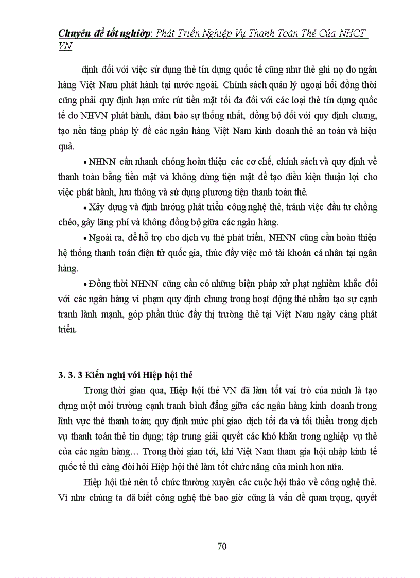 image for page Phát triển nghiệp vụ thanh toán thẻ của NHCT VN 1