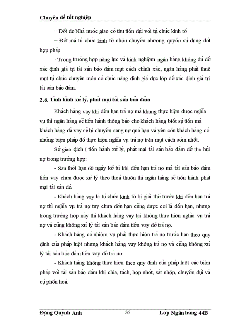 image for page Nâng cao hiê u qua cu a hoa t đô ng ba o đa m tiê n vay ta i Sơ giao di ch I Ngân ha ng Công thương Viê t Nam