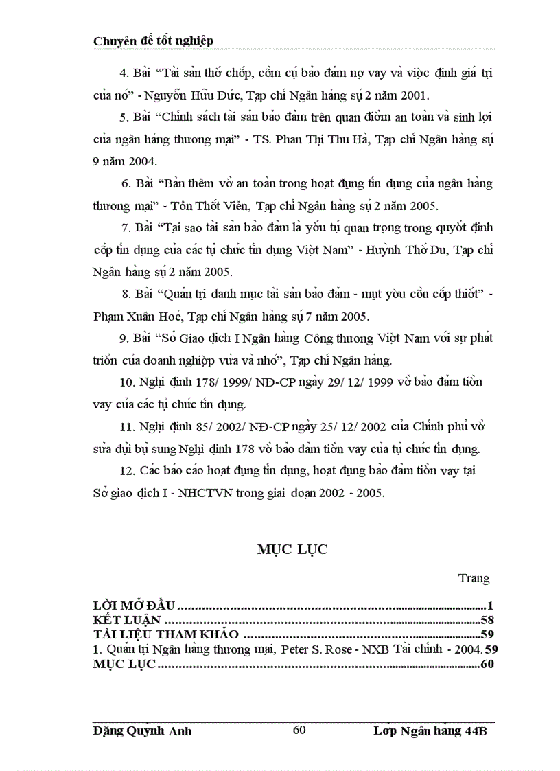 image for page Nâng cao hiê u qua cu a hoa t đô ng ba o đa m tiê n vay ta i Sơ giao di ch I Ngân ha ng Công thương Viê t Nam