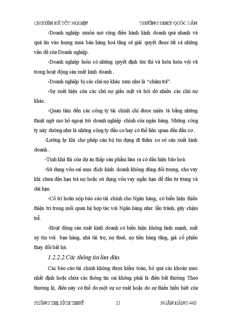 image for page Giải pháp hạn chế và xử lý nợ quá hạn tại chi nhánh Ngân hàng NHNN PTNT Phan Đình Phùng Hà Nội