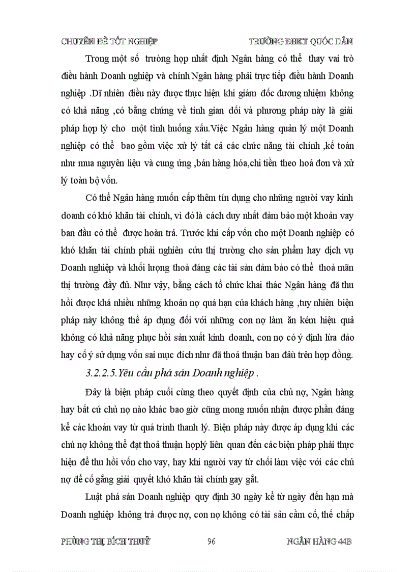 image for page Giải pháp hạn chế và xử lý nợ quá hạn tại chi nhánh Ngân hàng NHNN PTNT Phan Đình Phùng Hà Nội