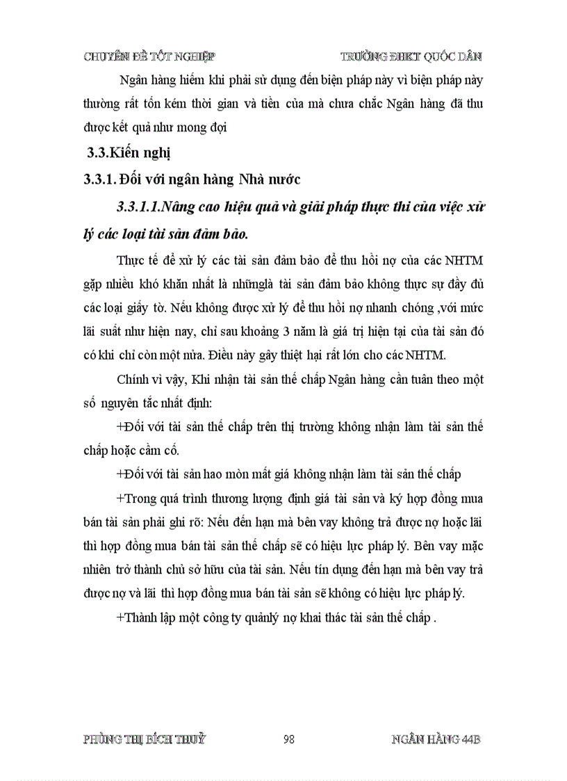 image for page Giải pháp hạn chế và xử lý nợ quá hạn tại chi nhánh Ngân hàng NHNN PTNT Phan Đình Phùng Hà Nội