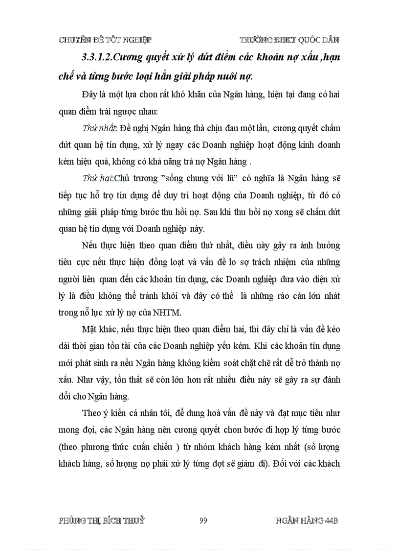 image for page Giải pháp hạn chế và xử lý nợ quá hạn tại chi nhánh Ngân hàng NHNN PTNT Phan Đình Phùng Hà Nội