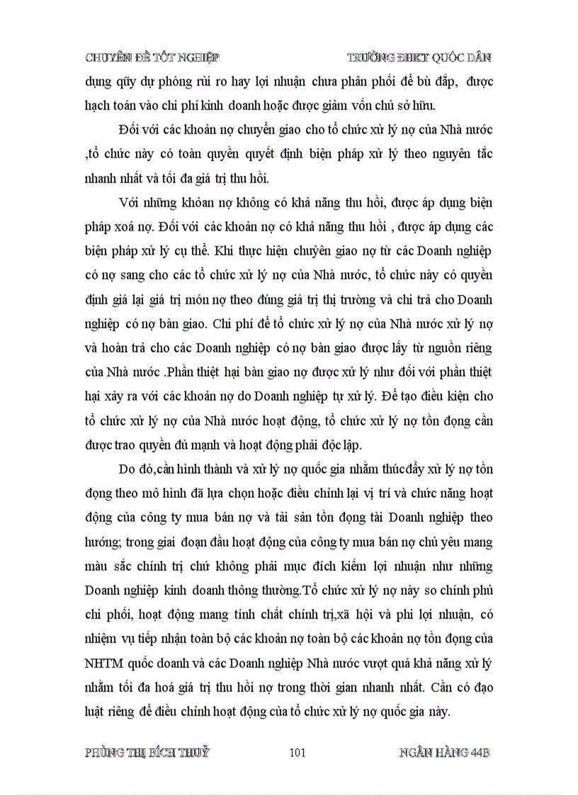 image for page Giải pháp hạn chế và xử lý nợ quá hạn tại chi nhánh Ngân hàng NHNN PTNT Phan Đình Phùng Hà Nội