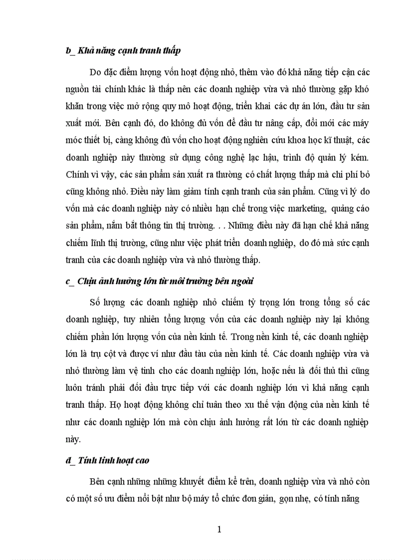 image for page Nâng cao chất lượng tín dụng đối với doanh nghiệp vừa và nhỏ tại Ngân hàng Công thương Thanh Xuân 1