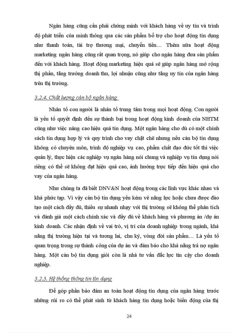 image for page Nâng cao hiệu quả cho vay DNV N tại Sở giao dịch I NHCT Việt Nam