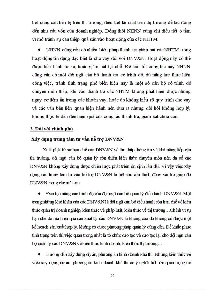 image for page Nâng cao hiệu quả cho vay DNV N tại Sở giao dịch I NHCT Việt Nam