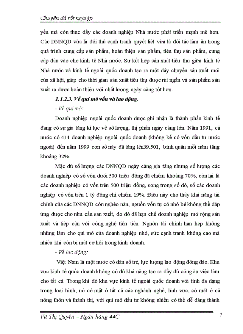 image for page Nâng cao chất lượng tín dụng đối với các doanh nghiệp ngoài quốc doanh tại chi nhánh Ngân hàng Nông nghiệp và phát triển nông thôn Láng Hạ