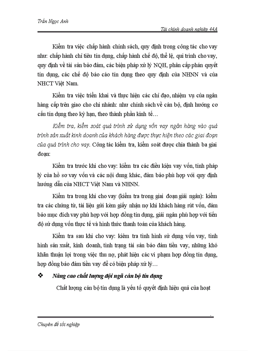 image for page Nâng cao hiệu quả hoạt động cho vay tại chi nhánh NHCT Đống Đa đối với doanh nghiệp vừa và nhỏ