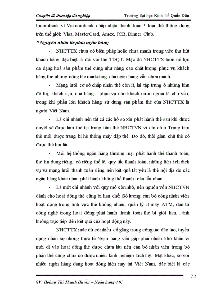 image for page Mở rộng phát hành và thanh toán thẻ tại Chi nhánh Ngân hàng Công Thương Thanh Xuân