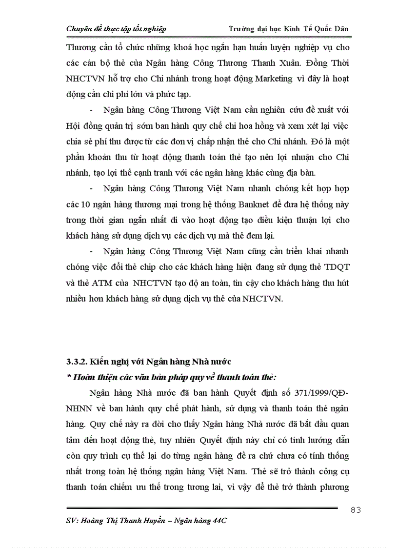 image for page Mở rộng phát hành và thanh toán thẻ tại Chi nhánh Ngân hàng Công Thương Thanh Xuân