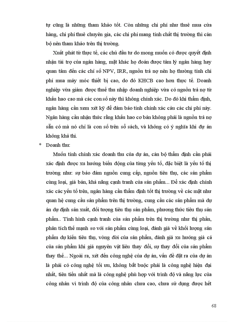 image for page Nâng cao chất lượng thẩm định tài chính dự án tại ngân hàng công thương chi nhánh Ba Đình